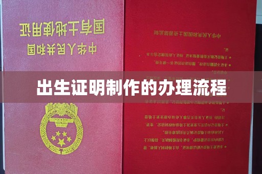 让胡路出生证明制作的办理流程