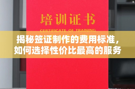 让胡路揭秘签证制作的费用标准，如何选择性价比最高的服务？