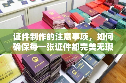 让胡路证件制作的注意事项，如何确保每一张证件都完美无瑕？