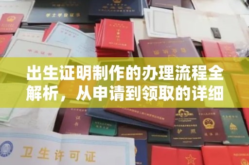 让胡路出生证明制作的办理流程全解析，从申请到领取的详细指南