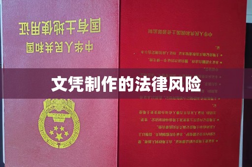 让胡路文凭制作的法律风险